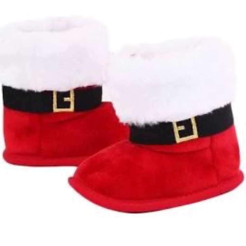 Baby Santa Booties/Slippers NWT